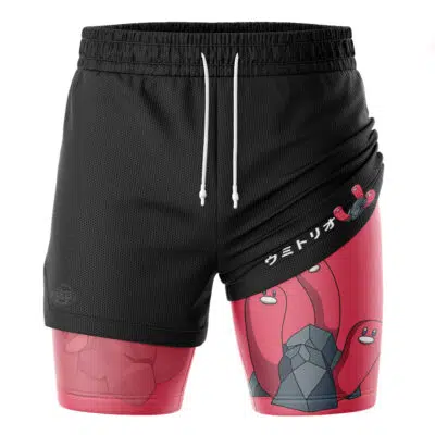 Wugtrio Pokemon 2-in-1 Performance Shorts