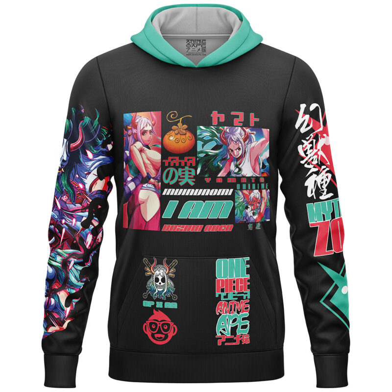 Yamato V3 One Piece Streetwear Lightweight Hoodie - Image 2