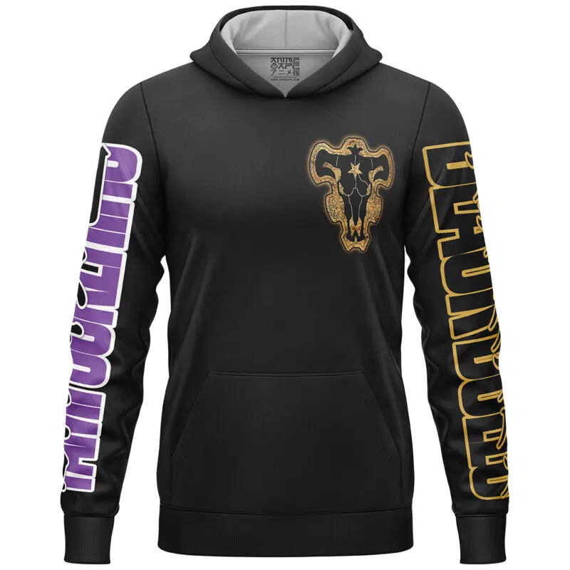 Yami Sukehiro Black Clover Streetwear Lightweight Hoodie - Image 2