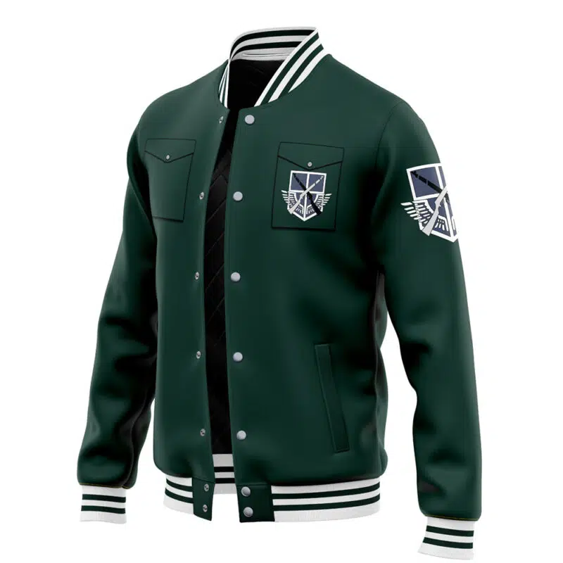 Yeagerist Attack on Titan Varsity Jacket - Image 2