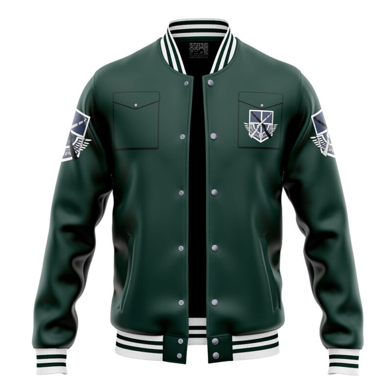 Yeagerist Attack on Titan Varsity Jacket - Image 4