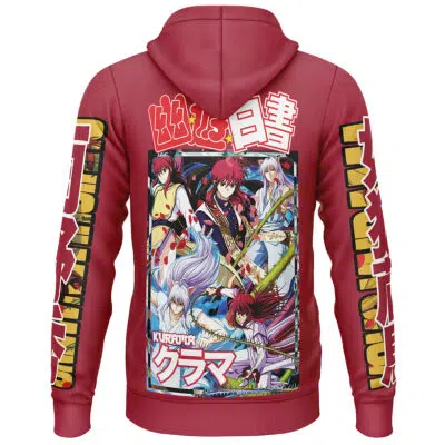 Yoko Kurama Yuyu Hakusho Streetwear Lightweight Hoodie