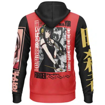 Yor Forger Spy x Family Streetwear Lightweight Hoodie