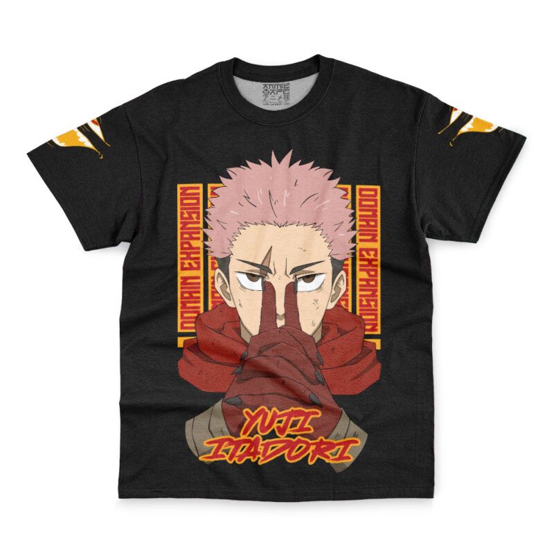 Yuji Itadori Domain Jujutsu Kaisen Streetwear T-Shirt - Image 2
