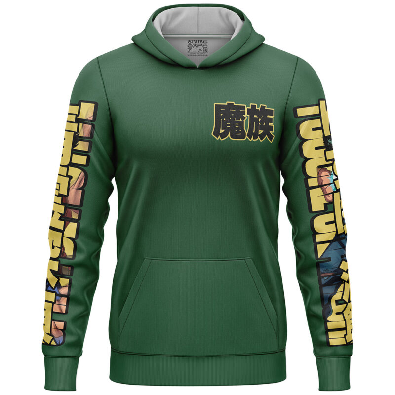 Yusuke Urameshi Yuyu Hakusho Streetwear Lightweight Hoodie - Image 2