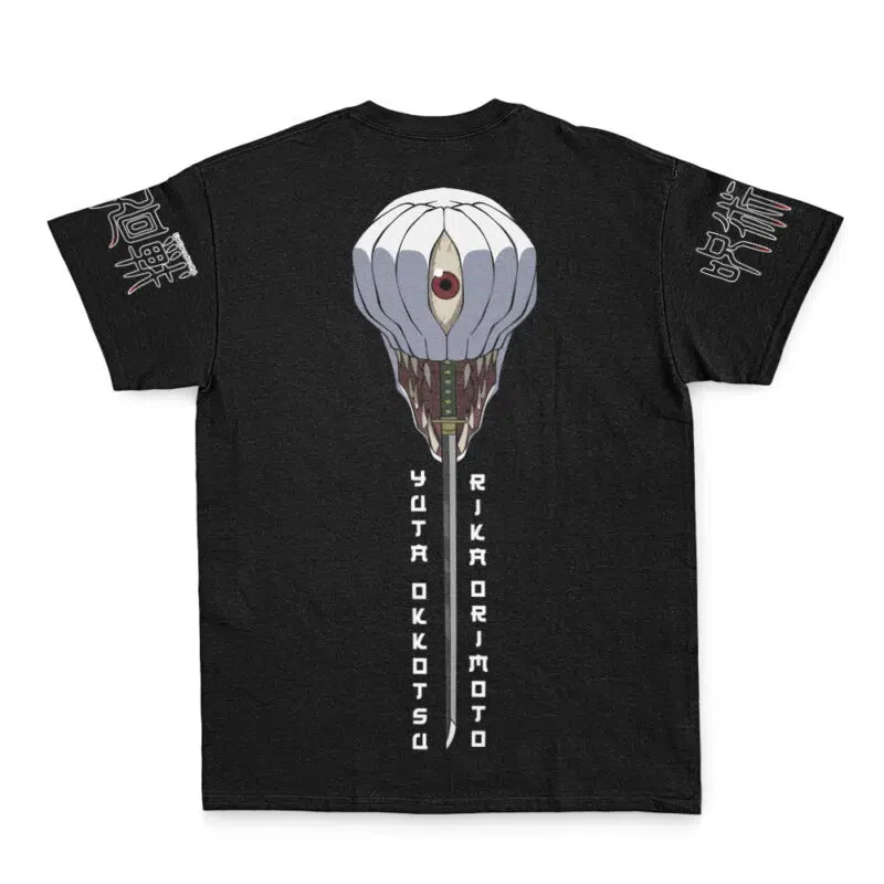Yuta Okkotsu Rika Orimoto Jujutsu Kaisen Streetwear T-Shirt - Image 3