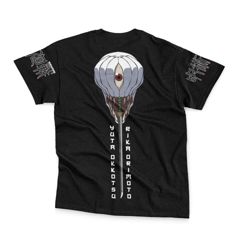 Yuta Okkotsu Rika Orimoto Jujutsu Kaisen Streetwear T-Shirt - Image 4