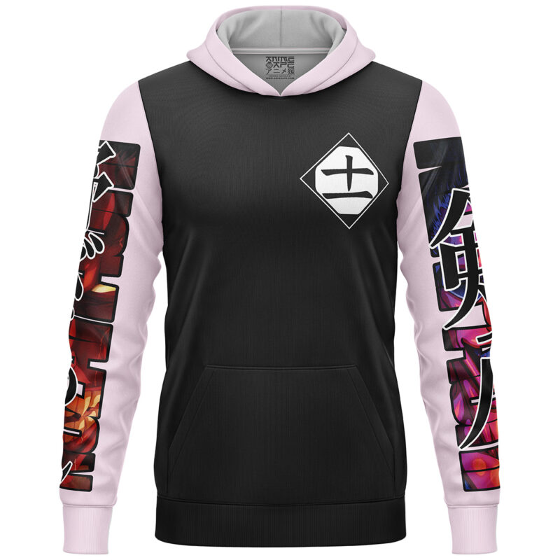 Zaraki Kenpachi TYBWA Bleach Streetwear Lightweight Hoodie - Image 2