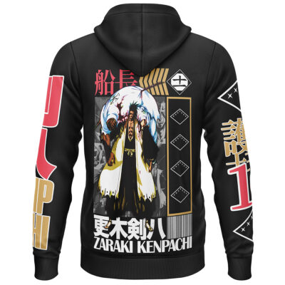 Zaraki Kenpachi TYBWA V2 Bleach Streetwear Hoodie Lightweight Hoodie