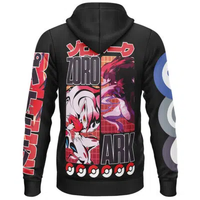 Zoroark Pokemon Streetwear Lightweight Hoodie
