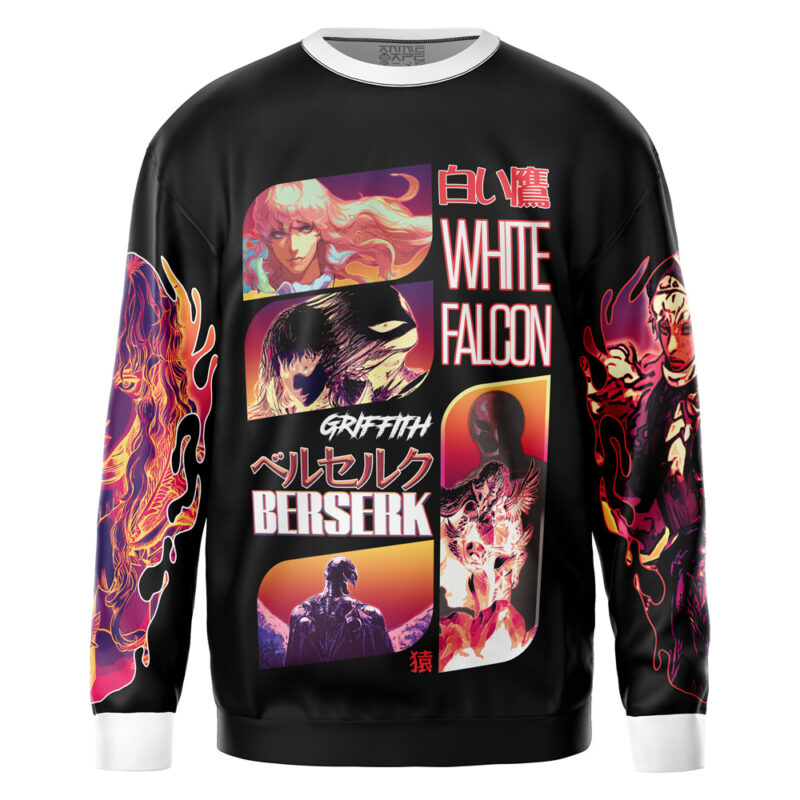 A black sweatshirt featuring bold Ultramarines Space Marine Warhammer 40k artwork, streetwear style text, and vivid illustrations inspired by the iconic Warhammer universe.