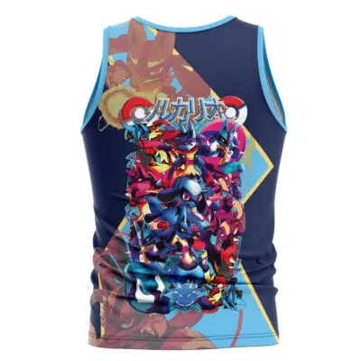 Lucario V2 Pokemon Streetwear Tank Top