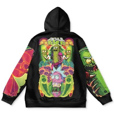 Pickle Rick Rick and Morty Streetwear Hoodie