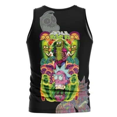 Pickle Rick Rick and Morty Streetwear Tank Top