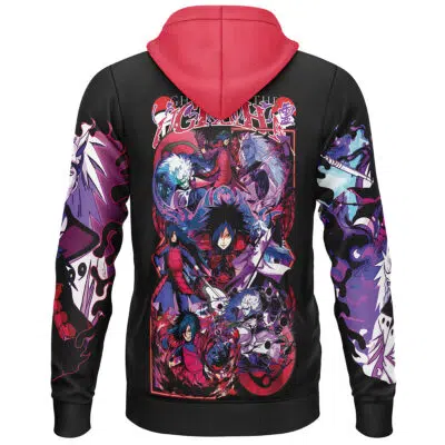 Uchiha Madara V3 Shippuden Streetwear Lightweight Hoodie