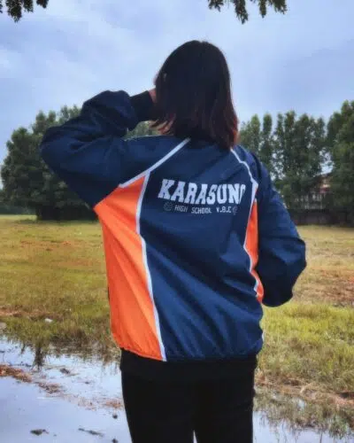 Karasuno Haikyuu Casual Bomber Jacket