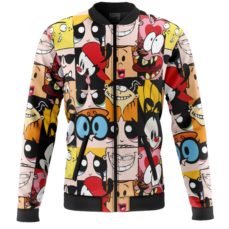 90s Cartoon Network Casual Bomber Jacket