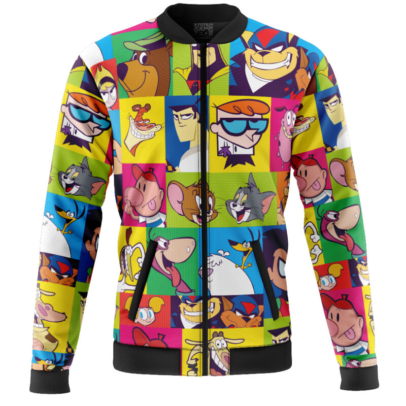 90s V2 Cartoon Network Casual Bomber Jacket