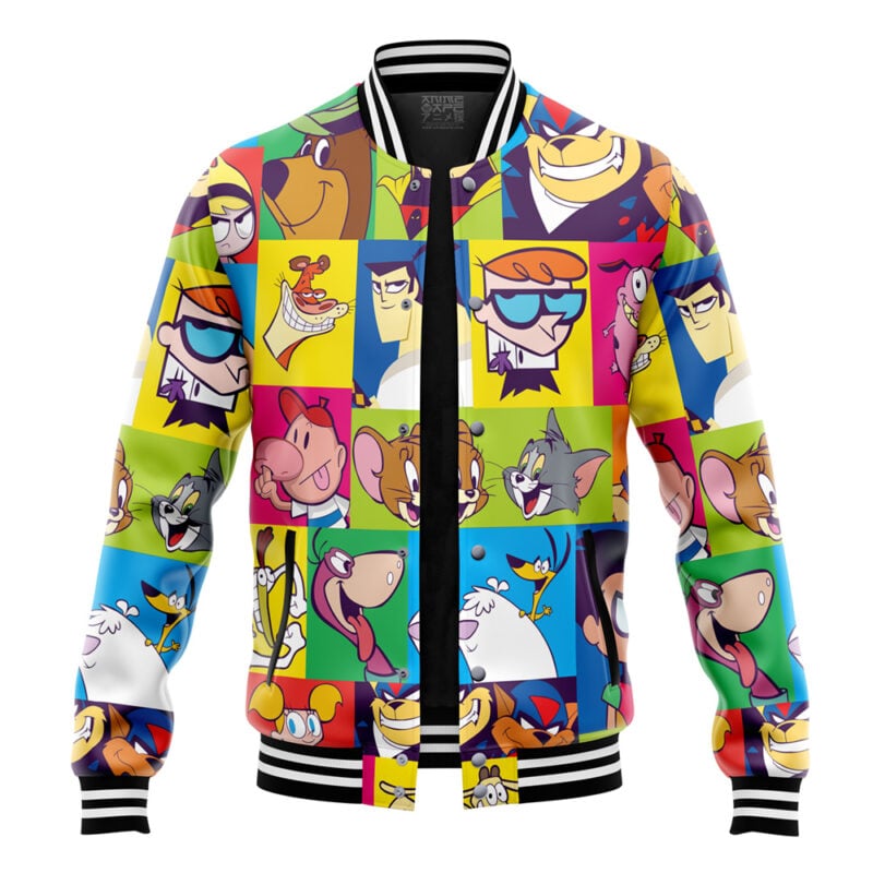 90s V2 Cartoon Network Varsity Jacket