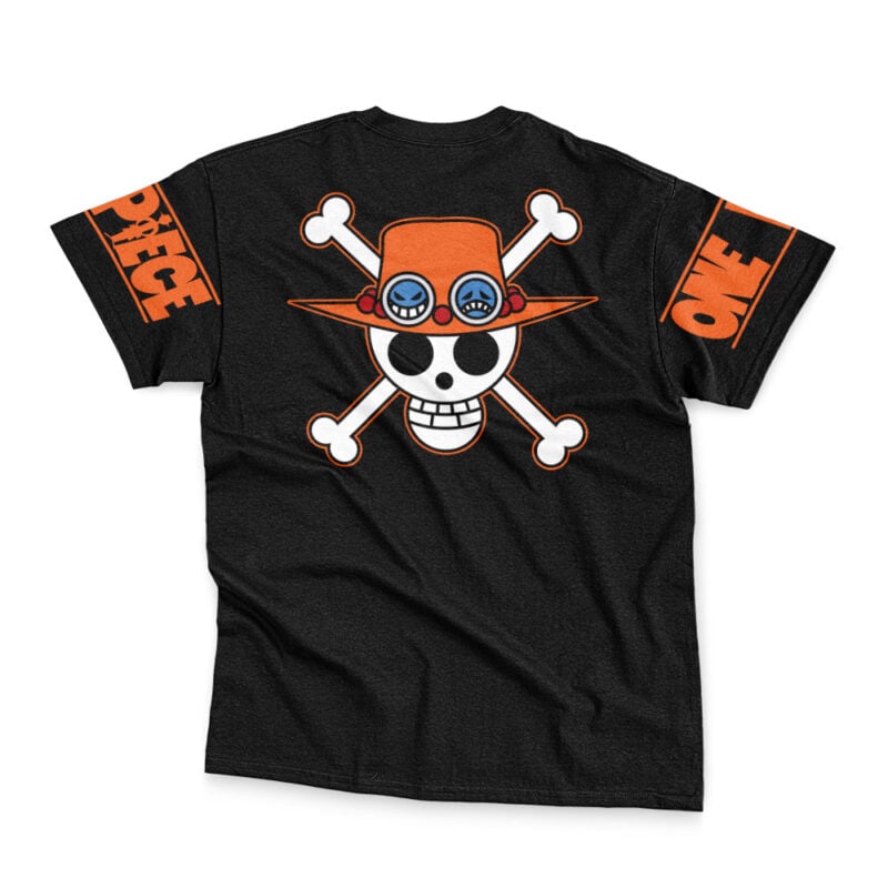 Ace Dead Or Alive One Piece Streetwear T-Shirt - Image 4