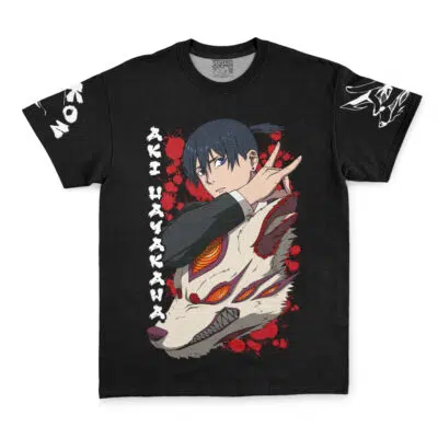 Aki Hayakawa Kon Chainsaw Man Streetwear T-Shirt