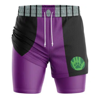 Beast Boy Teen Titans DC Comics 2-in-1 Performance Shorts