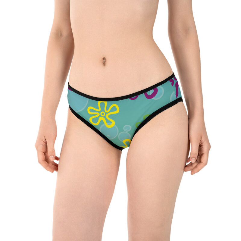 Bikini Bottom Pattern Spongebob Squarepants Panties - Image 3