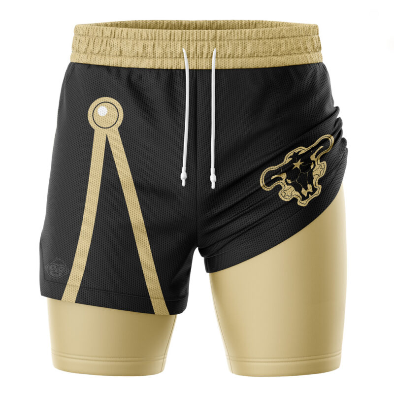 Black Bull Black Clover 2-in-1 Performance Shorts - Image 2