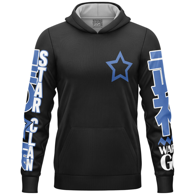Black Star Soul Eater Streetwear Lightweight Hoodie - Image 2