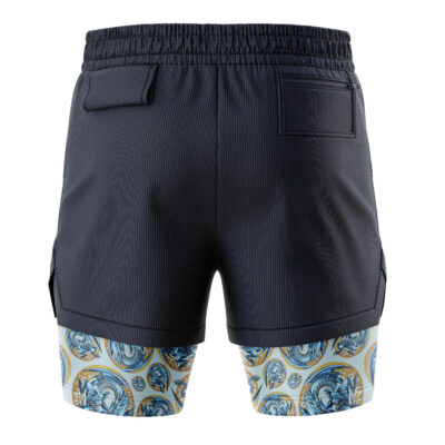 Blue-Eyes White Dragon Yugioh 2-in-1 Performance Shorts
