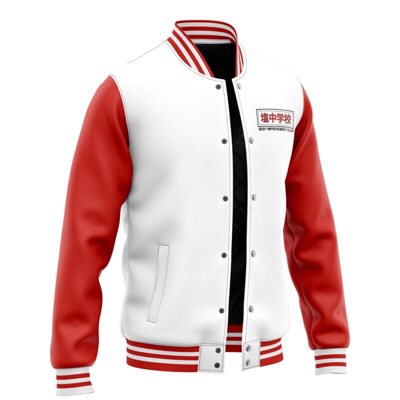 Body Improvement Mob Psycho 100 Varsity Jacket - Image 2