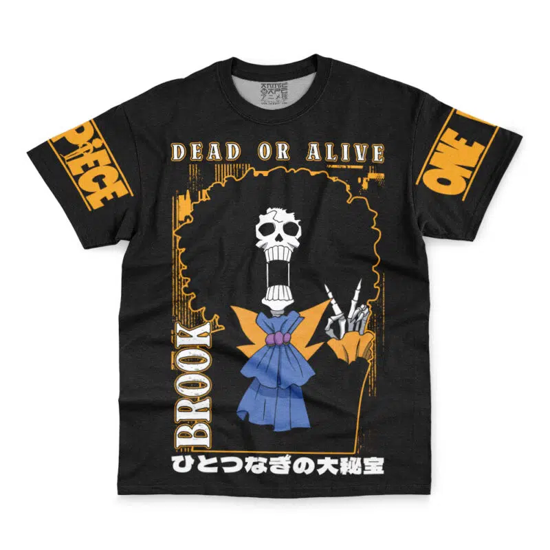 Brook Dead Or Alive One Piece Streetwear T-Shirt - Image 2