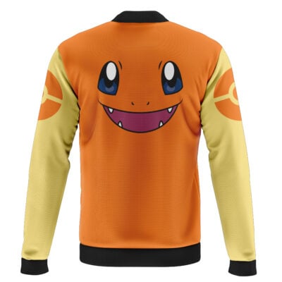 Charmander Face Pokemon Casual Bomber Jacket