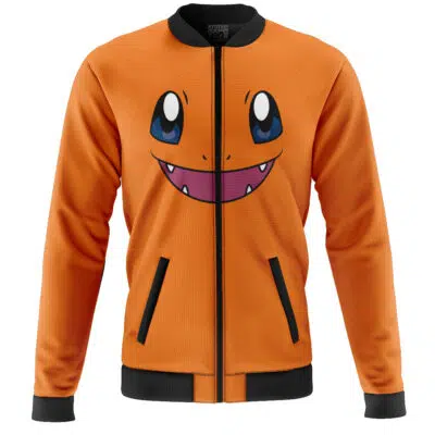 Charmander Face Pokemon Casual Bomber Jacket