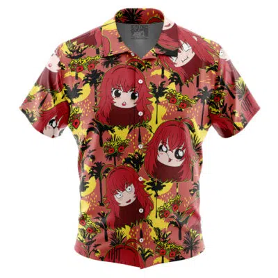 Chibi Rias Gremory High School DXD Button Up Hawaiian Shirt