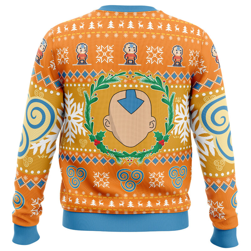 Christmas Airbenders Avatar The Last Airbender Ugly Christmas Sweater - Image 2
