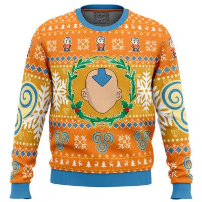 Christmas Airbenders Avatar The Last Airbender Ugly Christmas Sweater