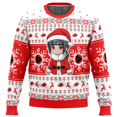 Christmas Chibi Itachi Akatsuki Shippuden Ugly Christmas Sweater