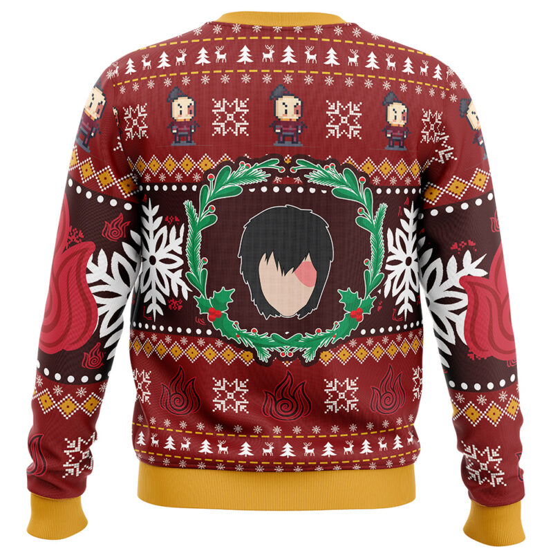 Christmas Firebenders Avatar The Last Airbender Ugly Christmas Sweater - Image 2