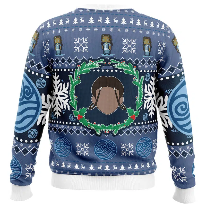 Christmas Waterbenders Avatar The Last Airbender Ugly Christmas Sweater - Image 2