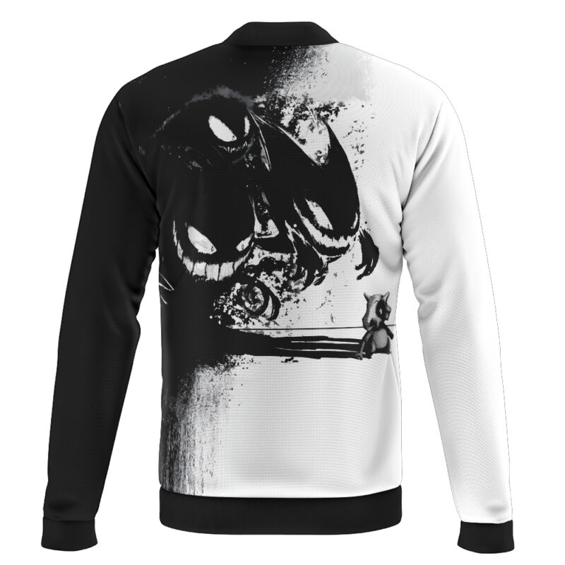 Cubone and the Ghosts Pokemon Casual Bomber Jacket - Image 2