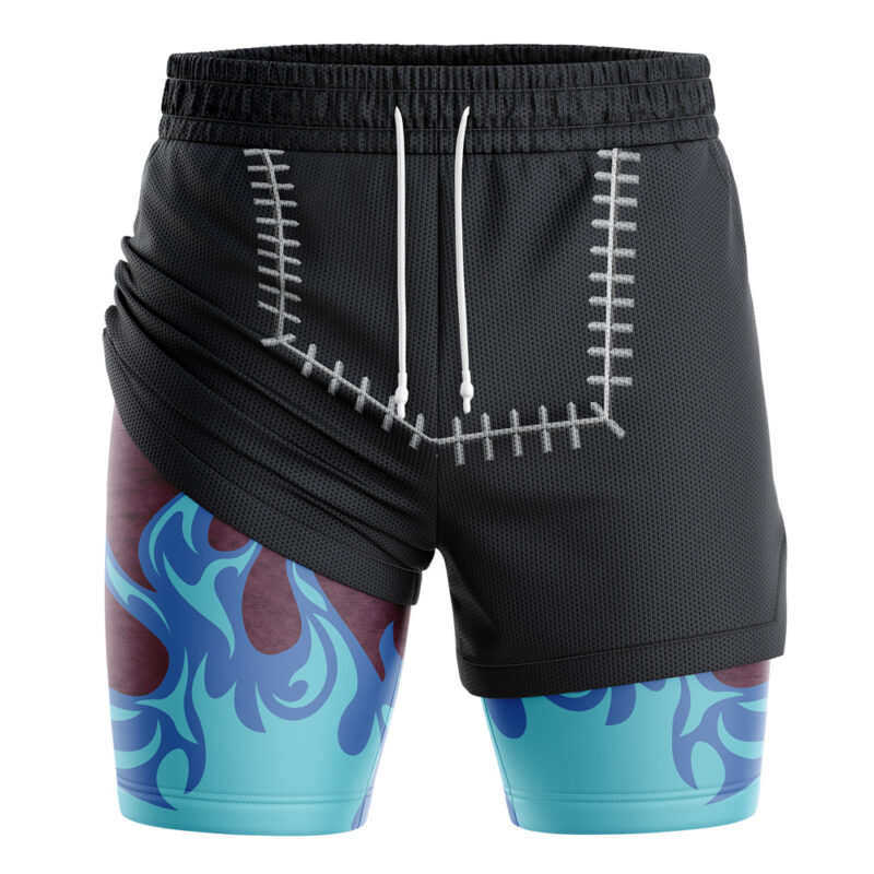 Dabi Blueflame My Hero Academia 2-in-1 Performance Shorts - Image 3