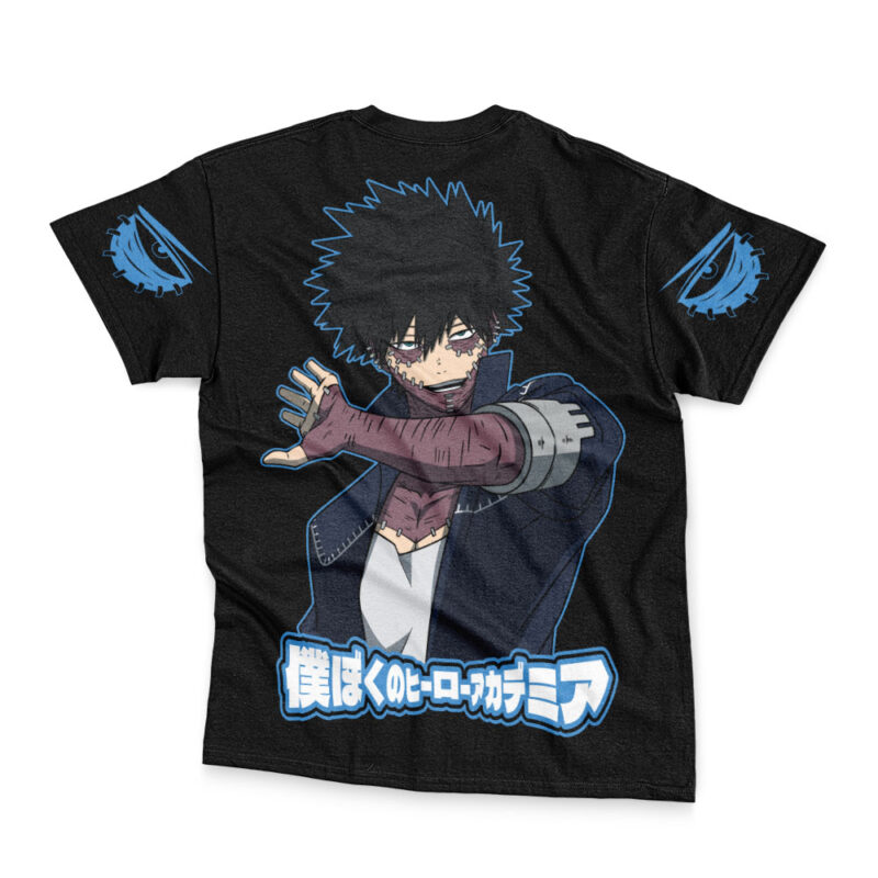 Dabi Toya Todoroki Blueflame My Hero Academia Streetwear T-Shirt - Image 4