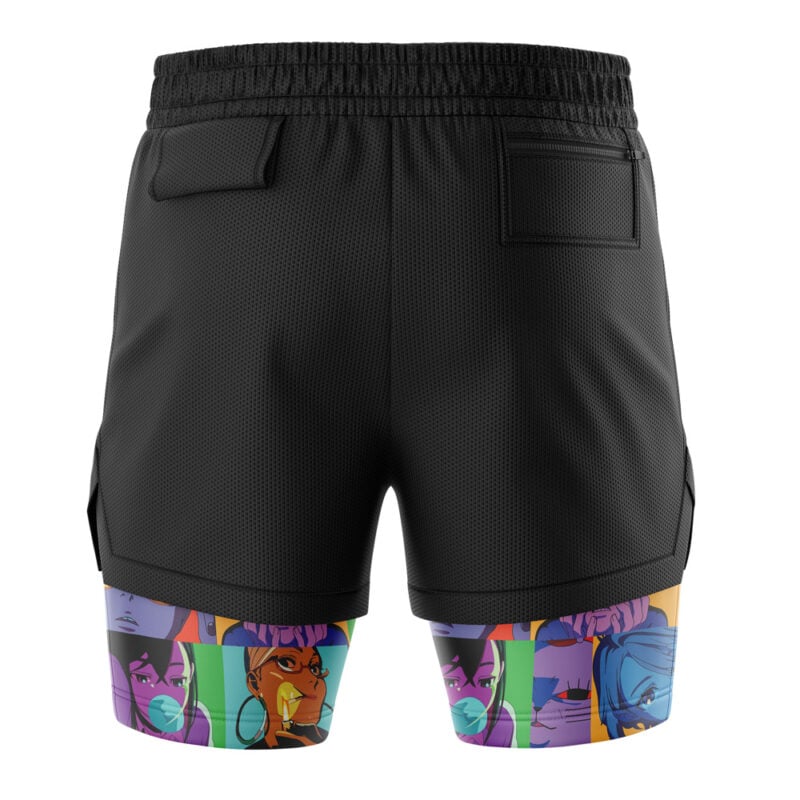 Dandadan Opening Dandadan 2-in-1 Performance Shorts - Image 4