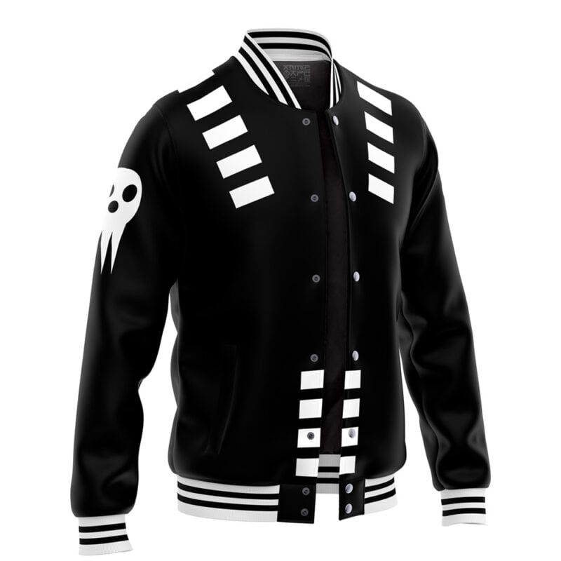 Death the Kid Soul Eater Varsity Jacket - Image 2