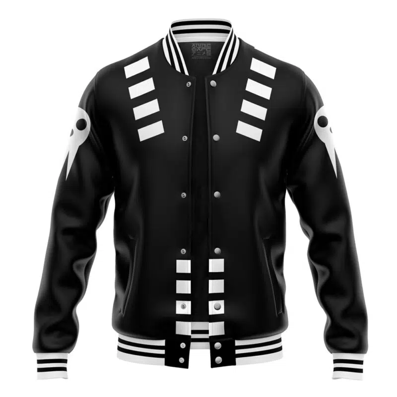 Death the Kid Soul Eater Varsity Jacket - Image 4