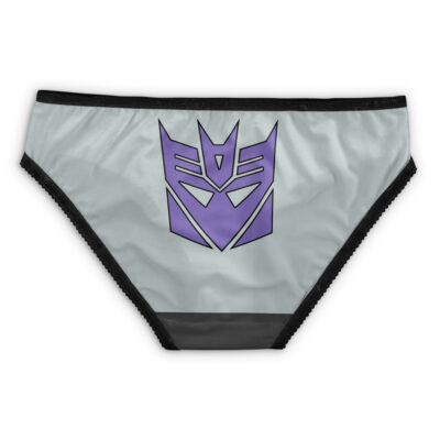 Gray bikini-style panties with black trim, featuring Towelie's face from South Park on the front.