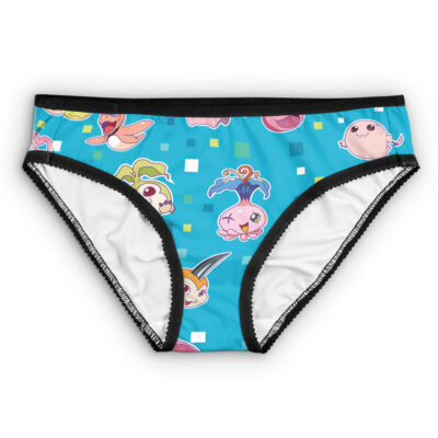 Digimon Pattern Digimon Panties
