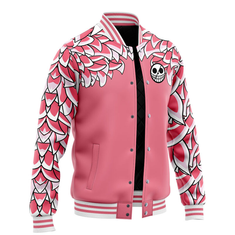 Doflamingo One Piece Varsity Jacket - Image 2