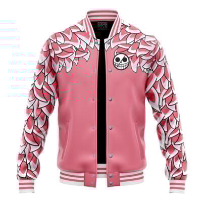 Doflamingo One Piece Varsity Jacket